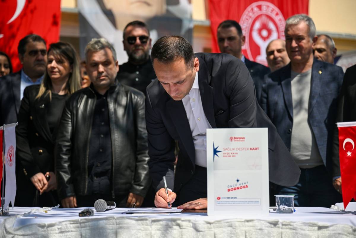 Bornova’da “Sağlık Destek Kartı” başladı