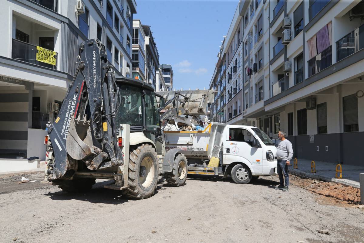 Karşıyaka’nın yollarına modern dokunuş