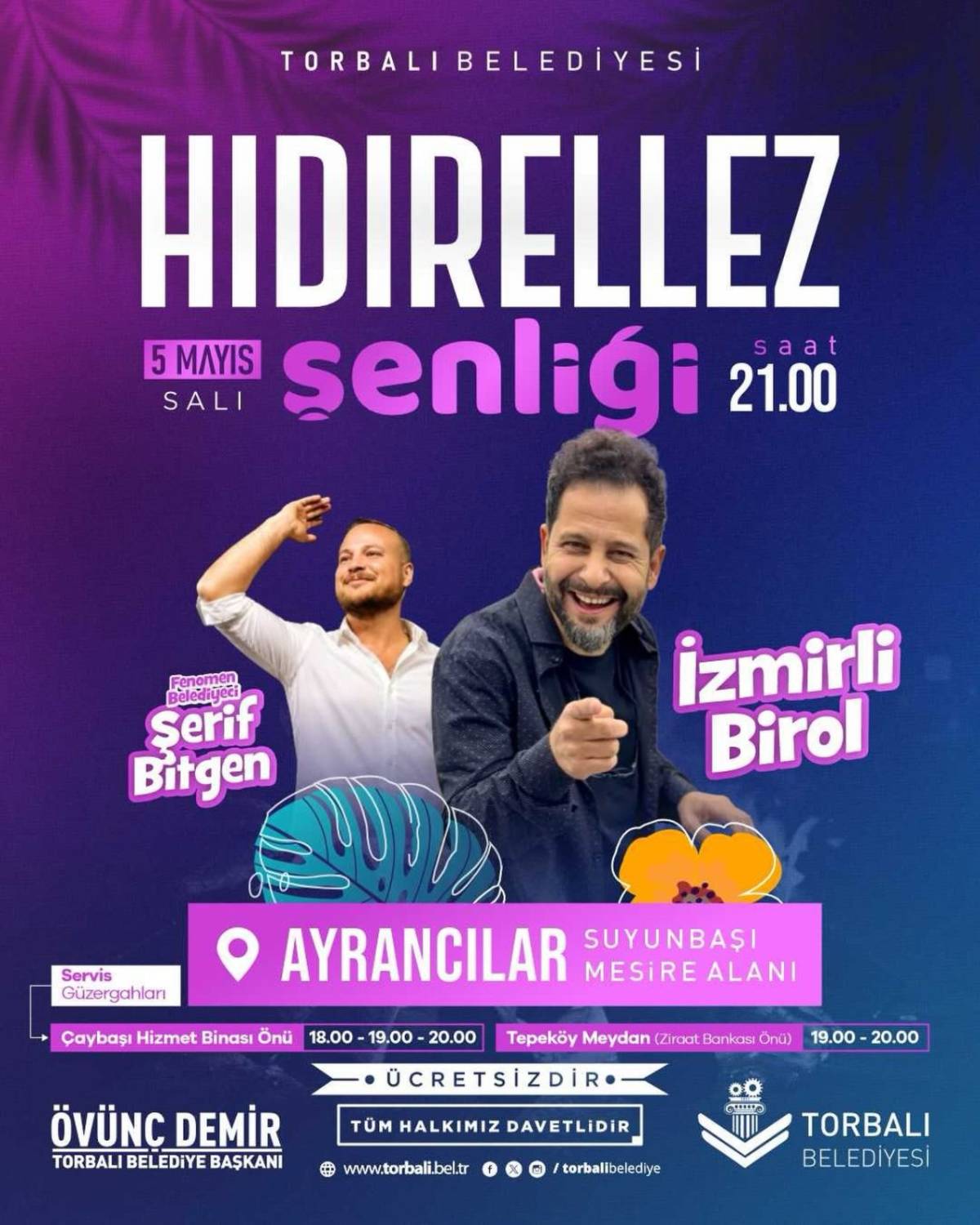 Torbalı Belediyesi’nden Bahara Yakışan Şenlik