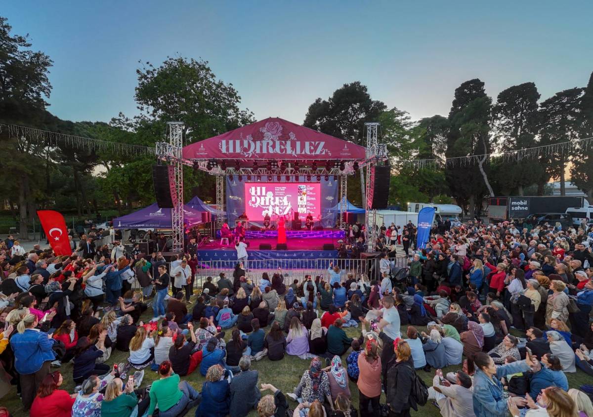 Kültürpark'ta Hıdırellez coşkusu