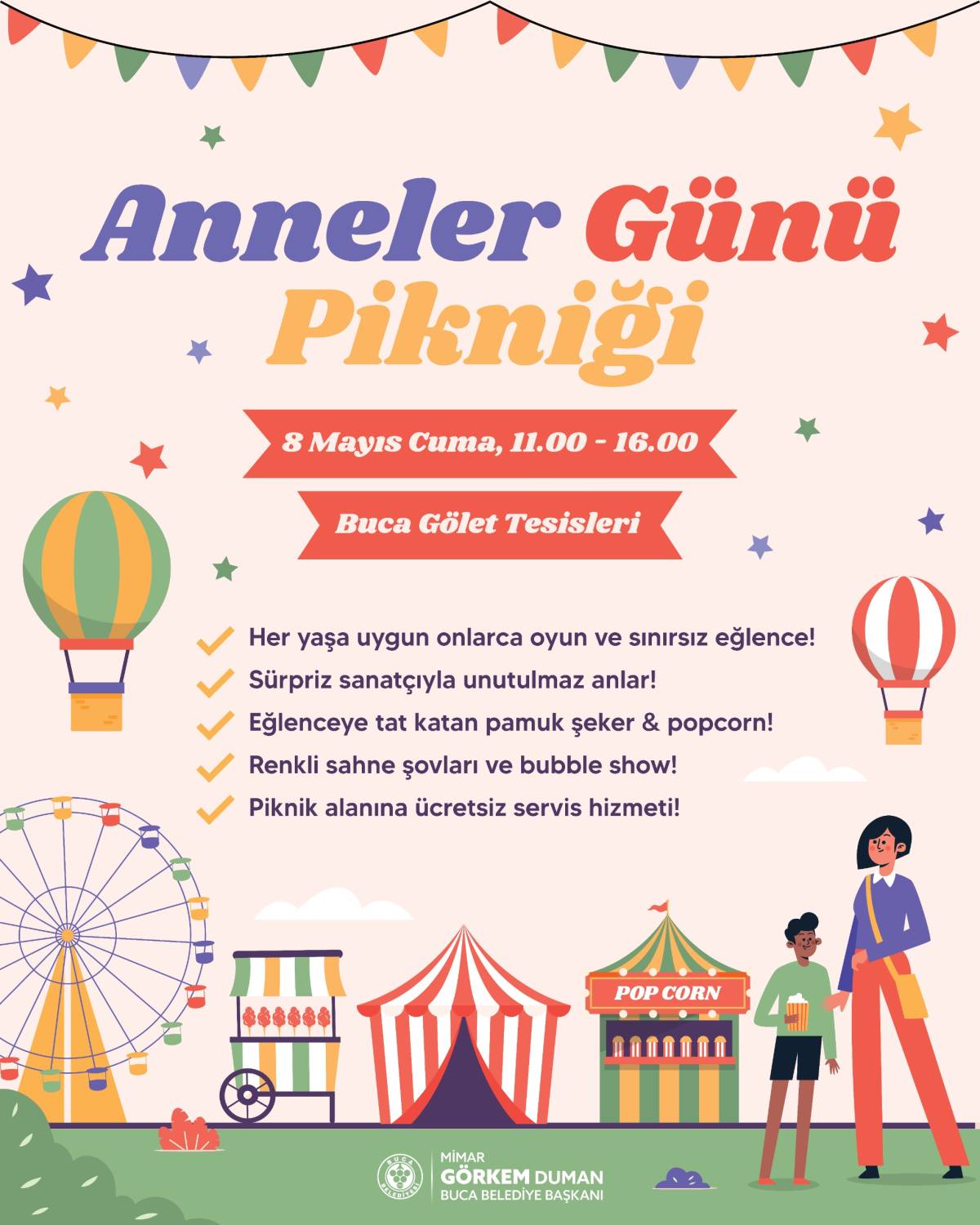Buca’da Anneler Günü etkinlikleri