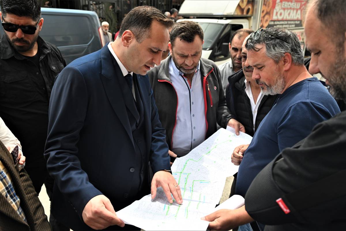 Başkan Eşki sahada: Yeşilçam Mahallesi’nde inceleme