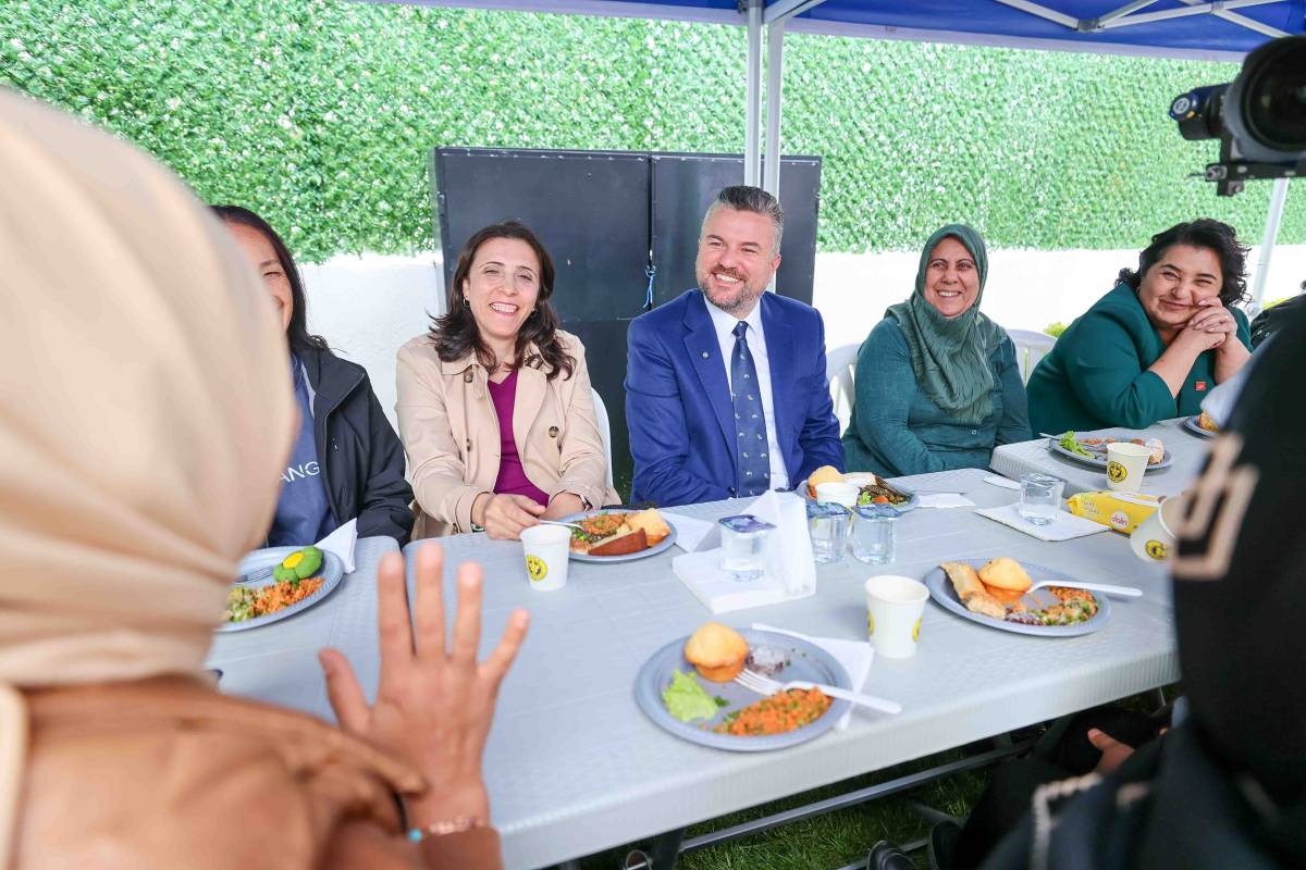 Başkan Görkem Duman, “Beş Çayı” na konuk oldu