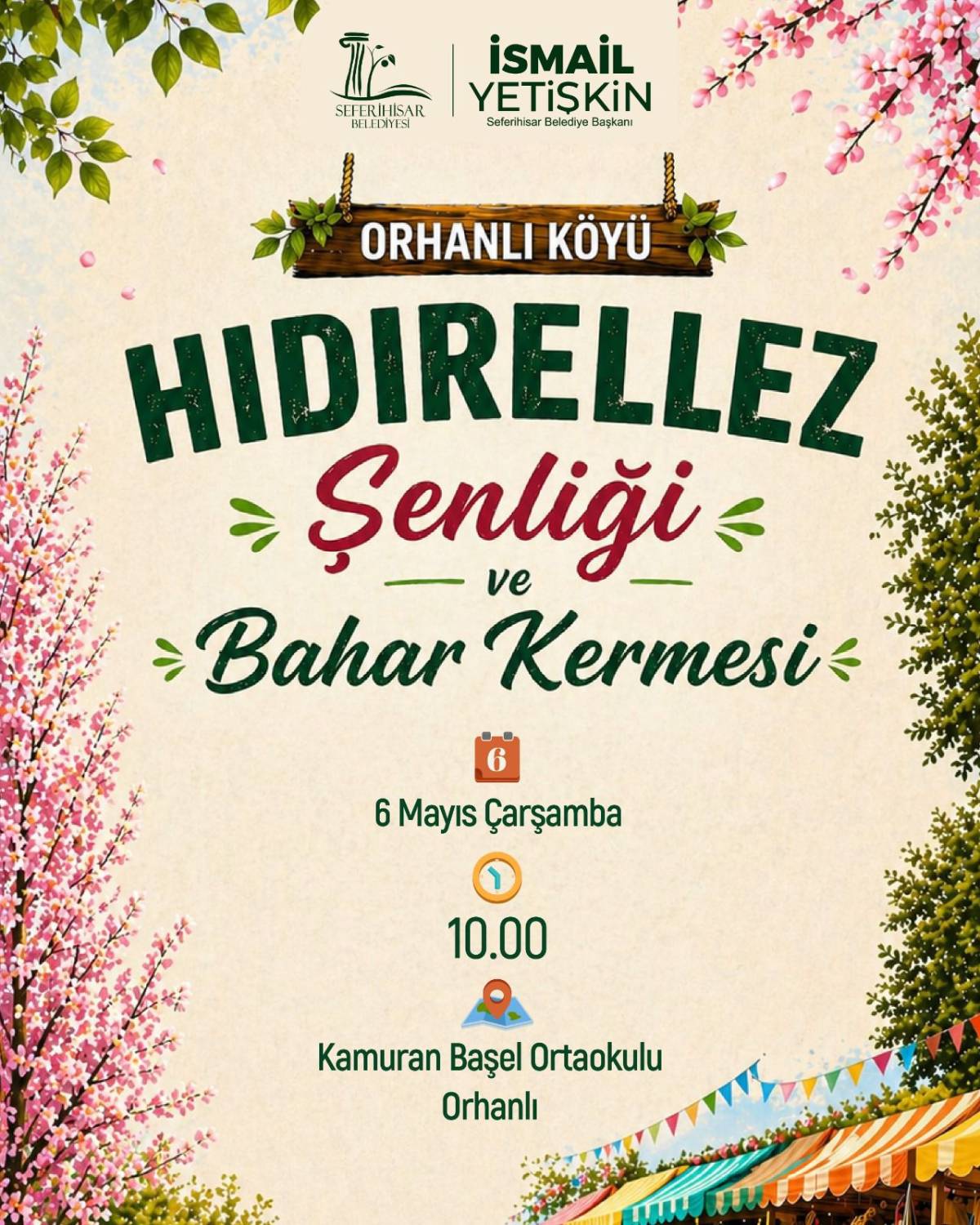 Seferihisar Hıdırellez Şenliği’ne Hazırlanıyor